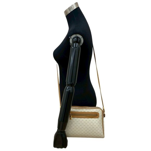 GUCCI Brown Leather Shoulder Bag - Picture 2 of 10